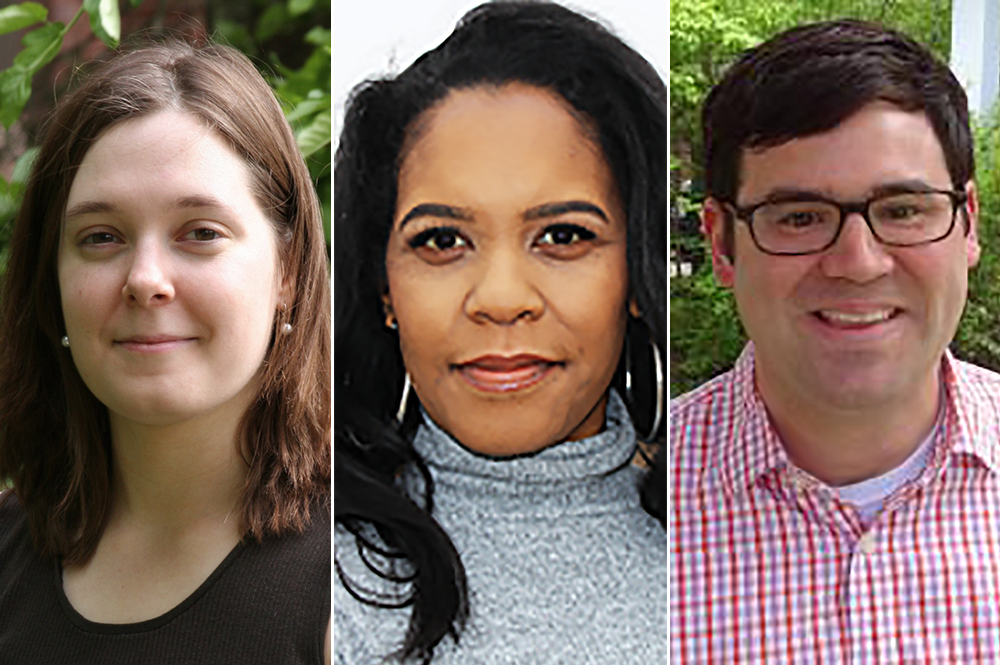 Melissa Bowles, Ruth Nicole Brown, and Eric Calderwood have been selected as Conrad Humanities Scholars. 