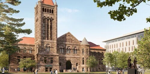 Altgeld Hall rendering