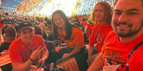 Alyssa Shih with friends