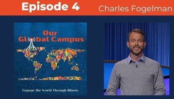 Dr. Charles Fogelman, professor of Global Studies at the University of Illinois