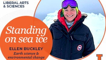 Earth science & environmental change professor Ellen Buckley 
