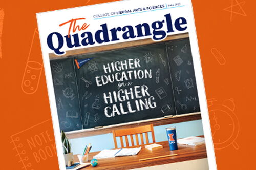 The cover of the Quadrangle