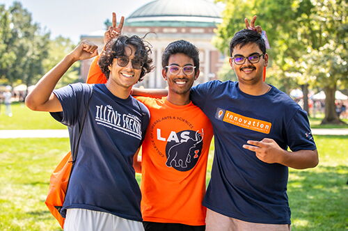 Students on the Quad