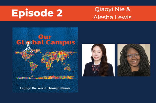 Qiaoyi Nie and Alesha Lewis 