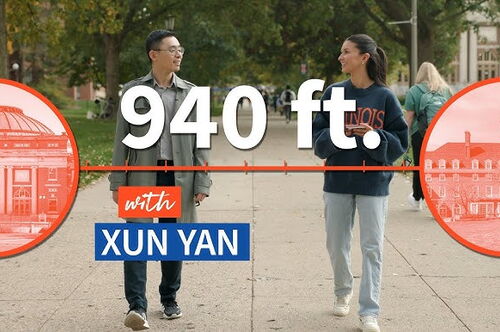 Screenshot from interview with Professor Yan