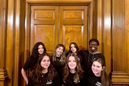 Peer court organization 