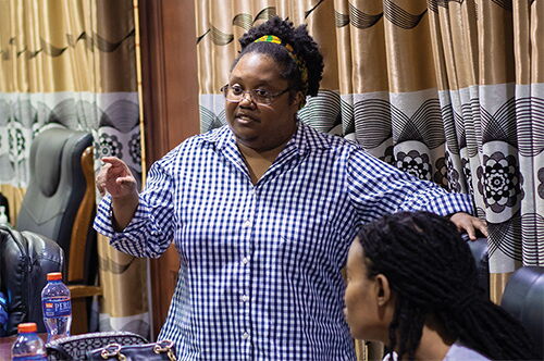 Anthropology professor LaKisha David 