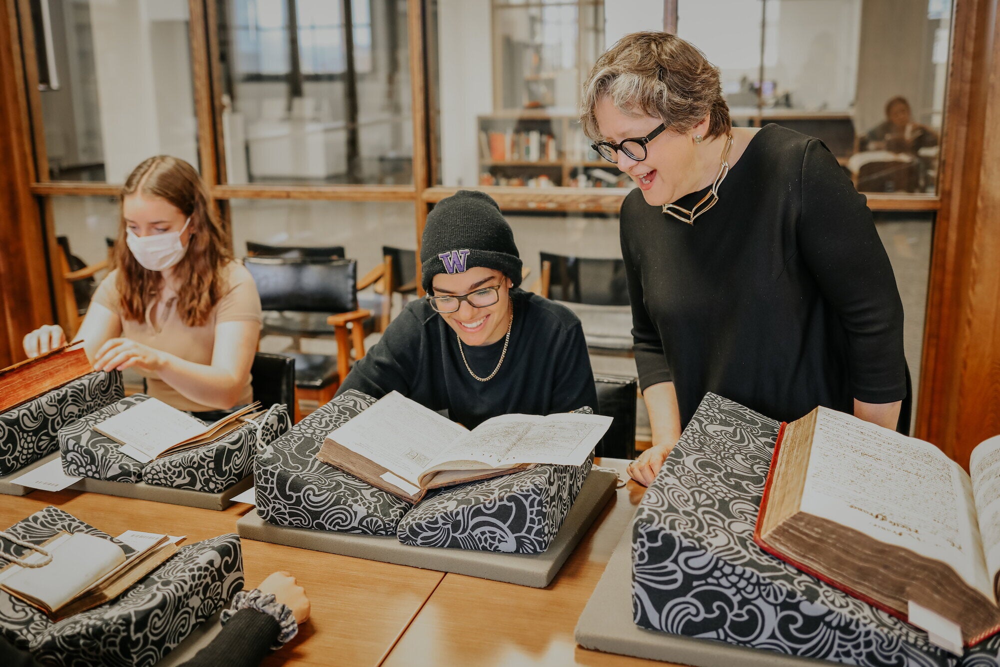 Students in the classroom