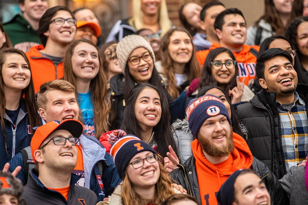 Students at Illinois