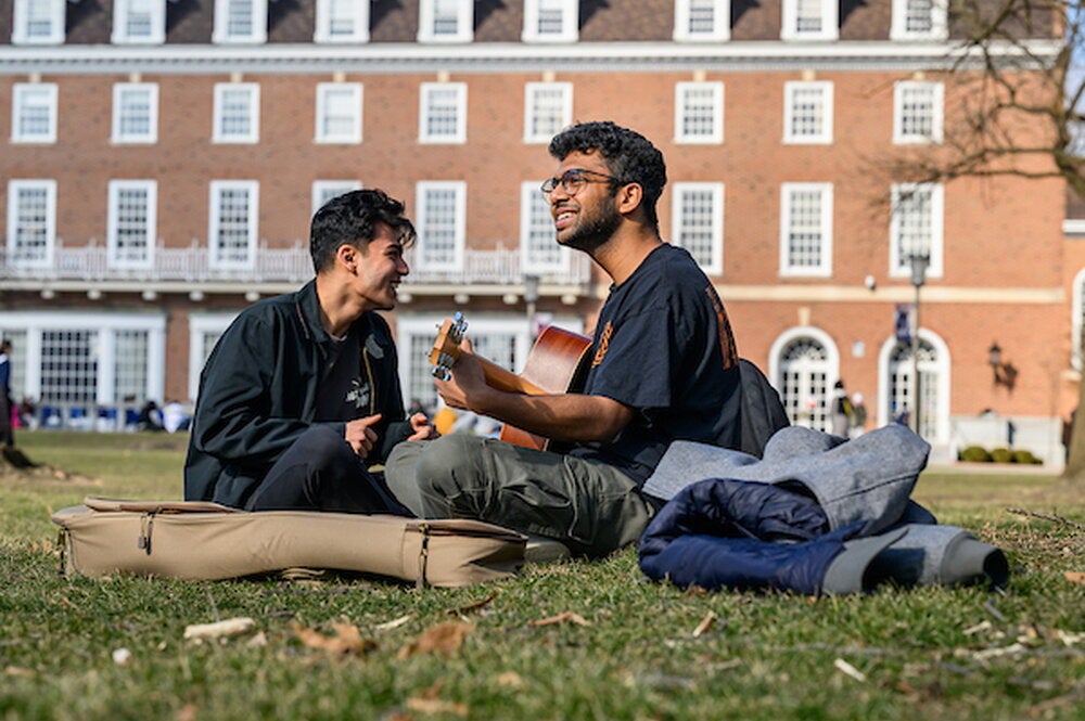Students on the Quad