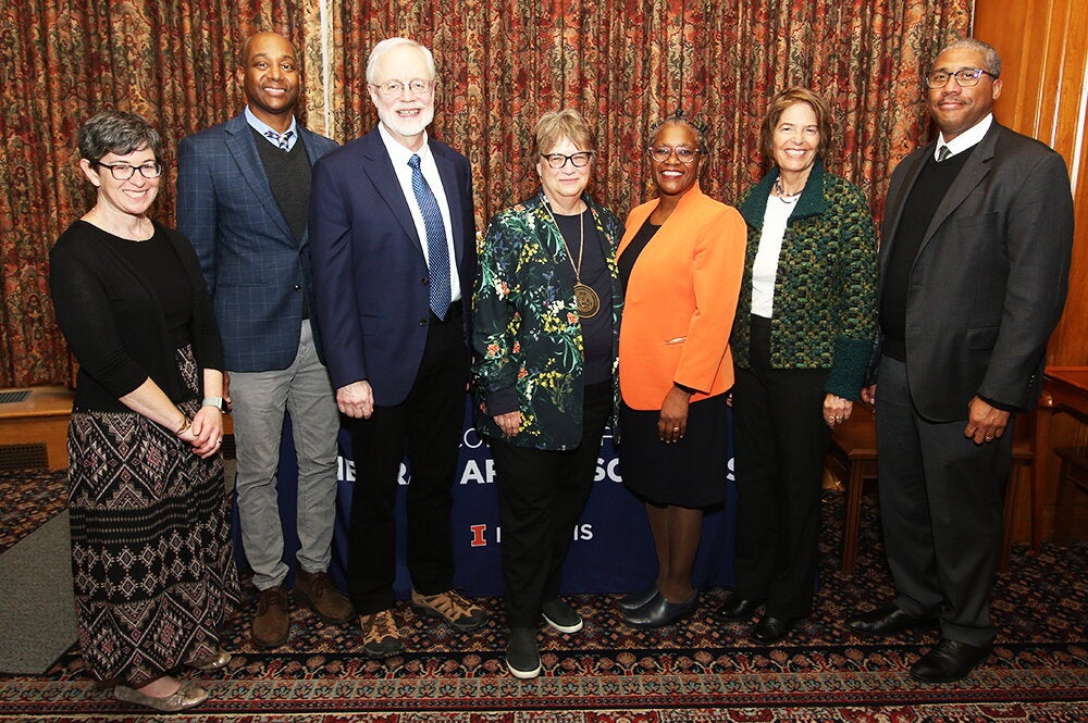 Group photo at Wendy Heller investiture