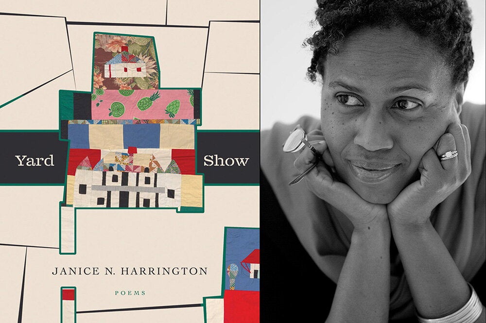 Janice Harrington and book cover