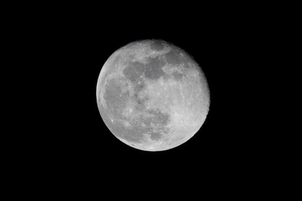 Moon visible in the night sky.