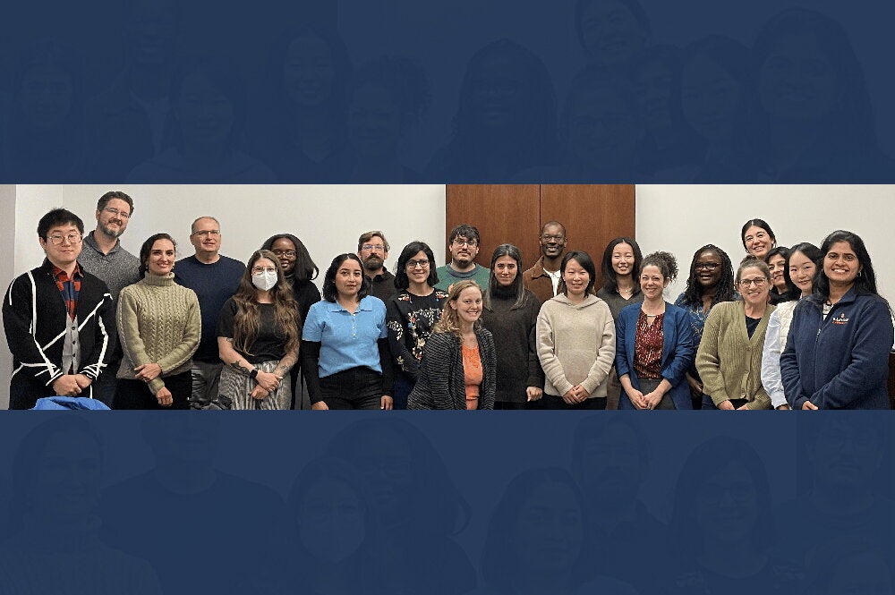 New faculty members in a classroom