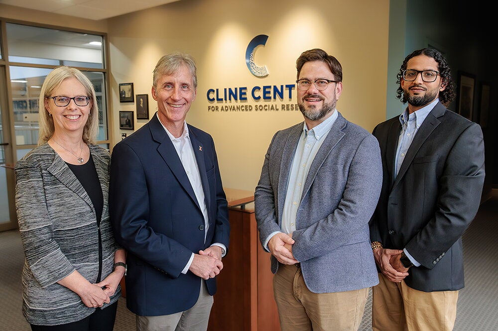 Group photo at Cline Center