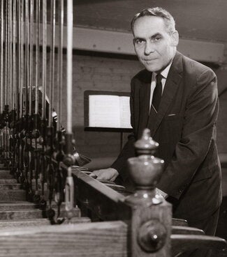 Albert Emmett “Al” Marien at the chimes