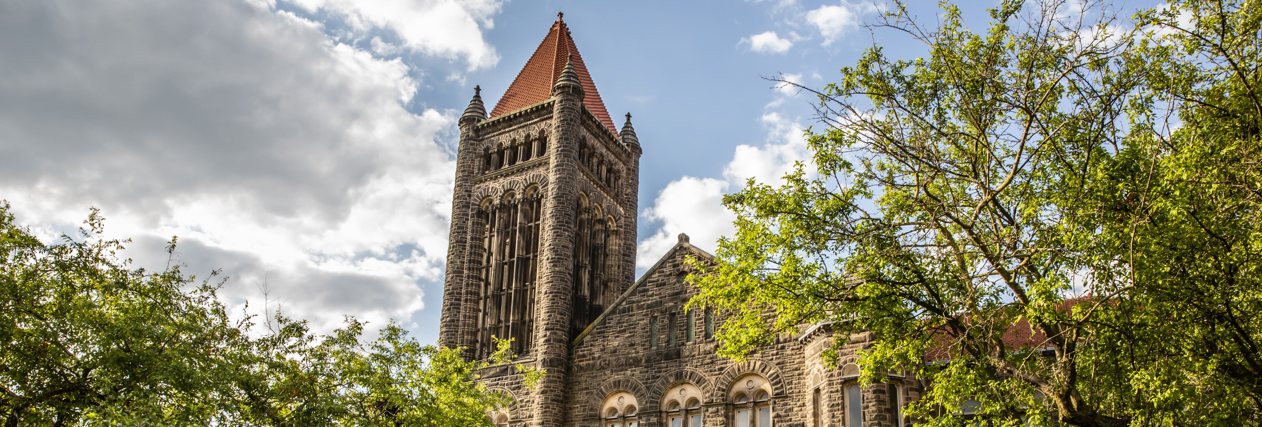 Altgeld Hall on a sunny day