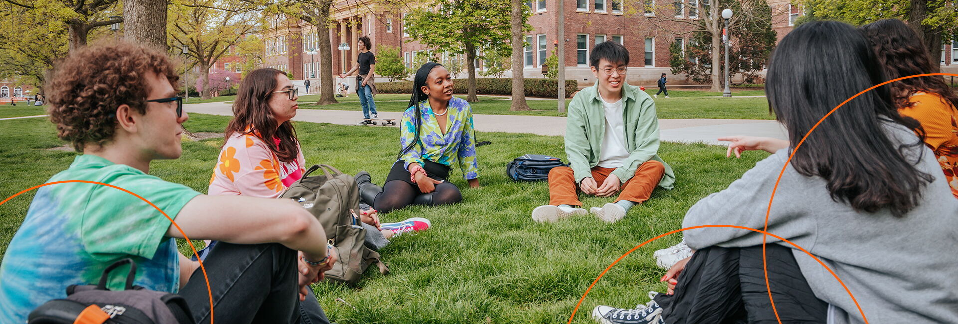 Students on the Quad