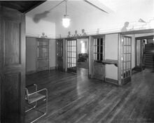 Entry area of Illini Hall circa 1935.