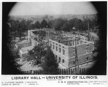 Construction of Library Hall
