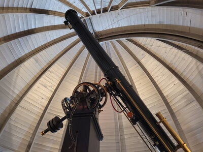 Telescope at the University of Illinois Observatory. 