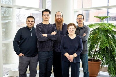 Five researchers 