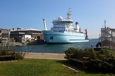 The research vessel Sikuliaq