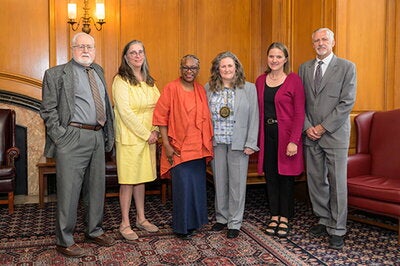 A group photo at the Kingston investiture ceremony.
