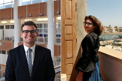 Noam Zipris and Nina Stepaniants