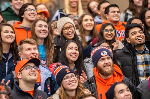 Students at Illinois