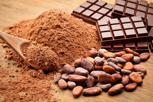 Cocoa powder and chocolate