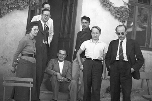 Association of collaborators of N. Bourbaki, in France in 1938