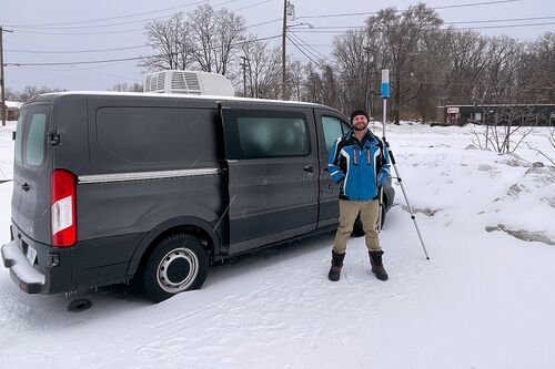 Andrew Janiszeski and antenna