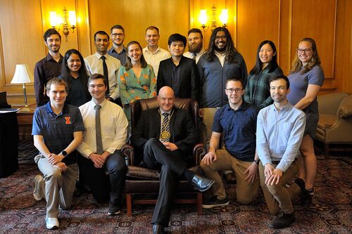 Douglas Mitchell and his research group