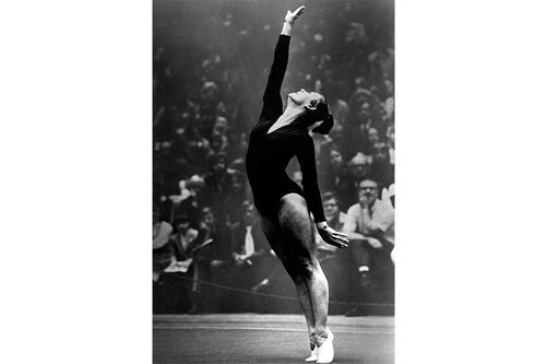 Nancy Thies Marshall during the 1976 Olympics