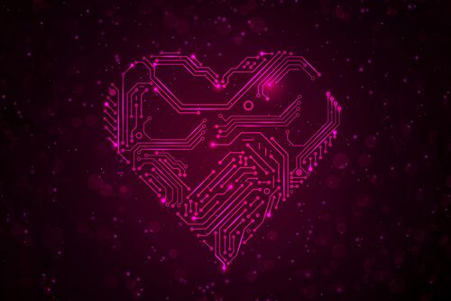 Digital heart image
