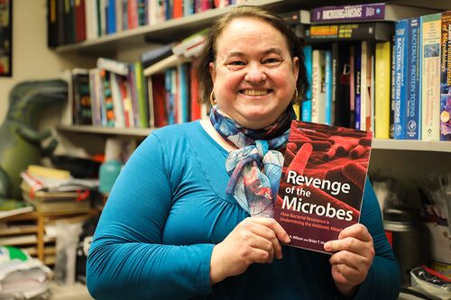Brenda Wilson and book