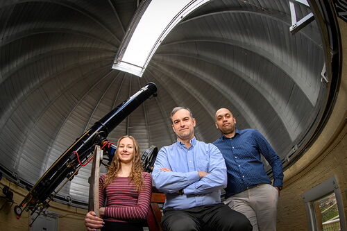 Researchers in the Observatory