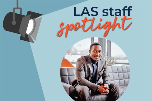 Darrell Hunter II is the LAS Staff Spotlight candidate this month.