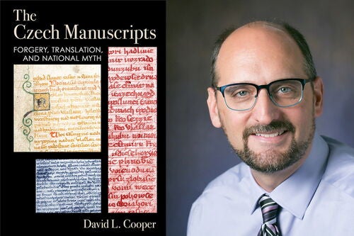David Cooper and book cover