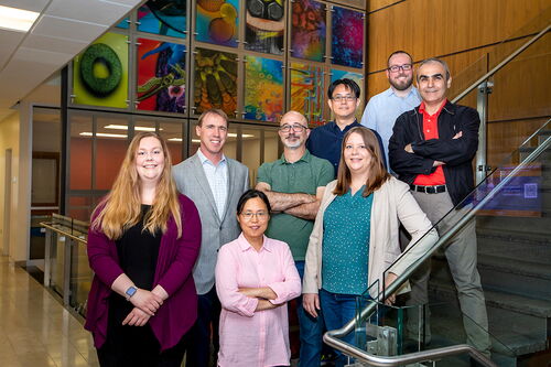 Group photo of researchers