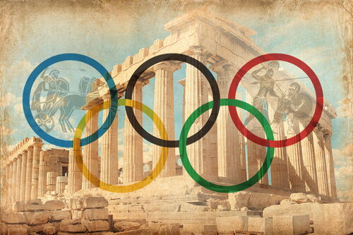 Olympics illustration