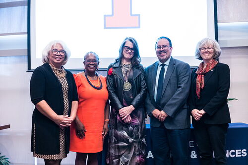 Group photo at Leslie J. Reagan investiture