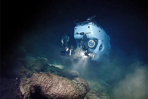 3 kilometers under the sea