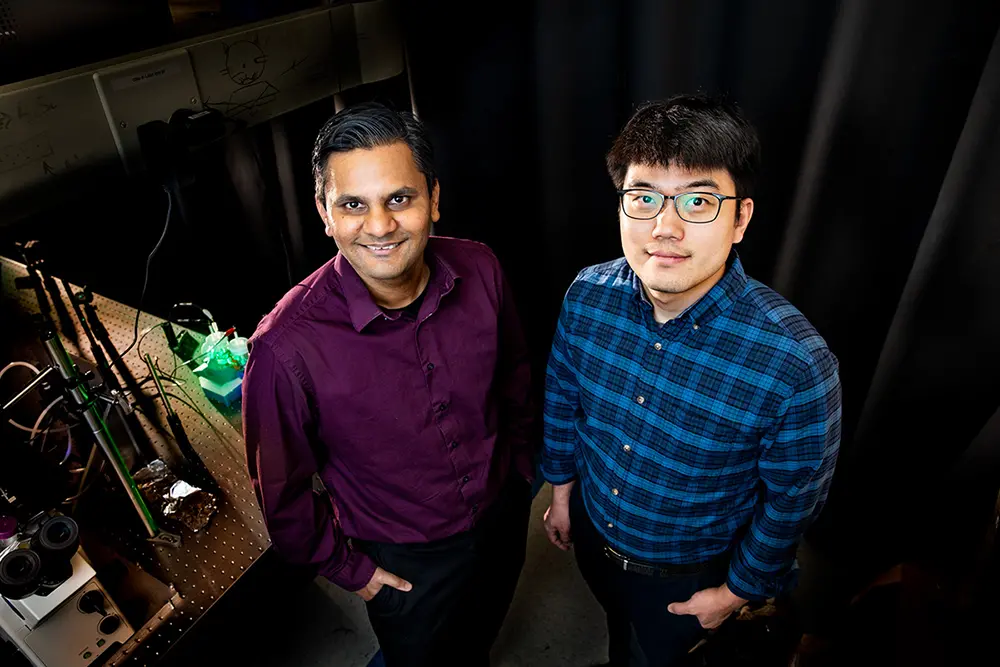 Prashant Jain, left, and Sungju Yu