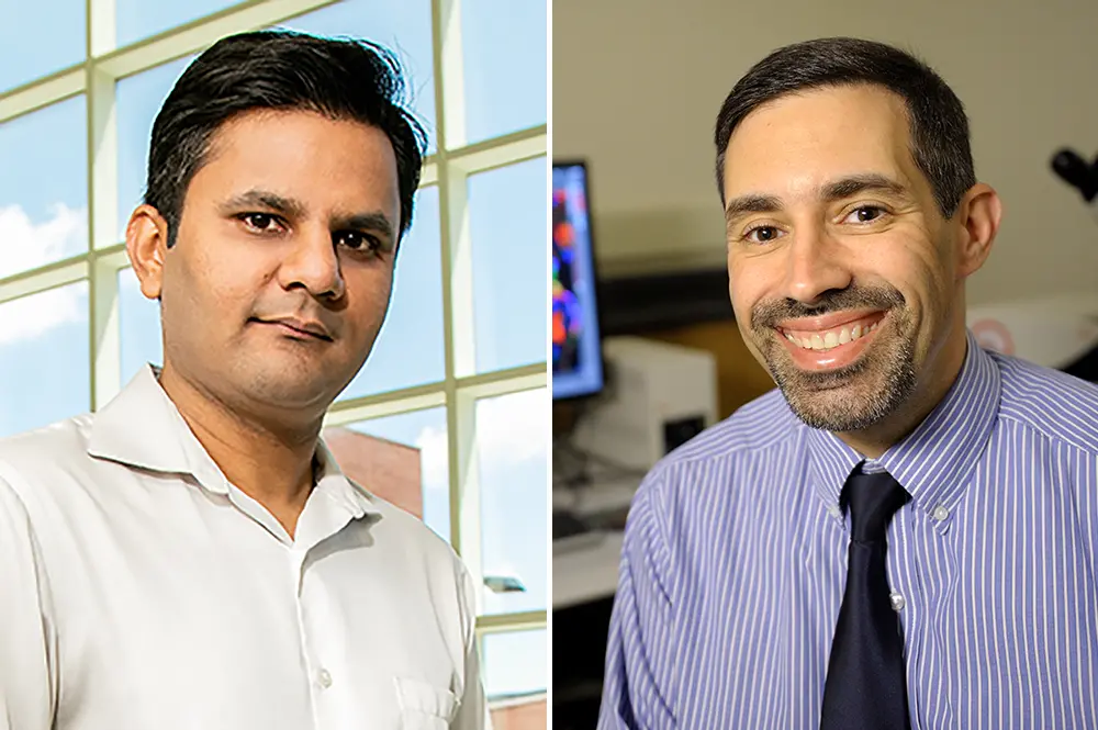 Prashant Jain, left, and Daniel Llano