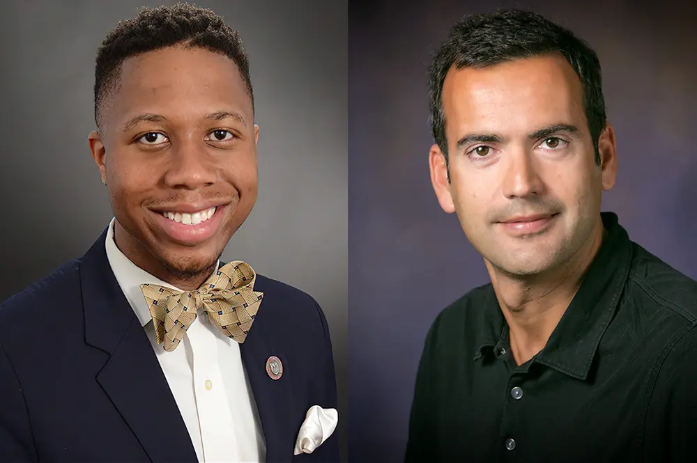 Bobby Smith II (left) and Eduardo Ledesma