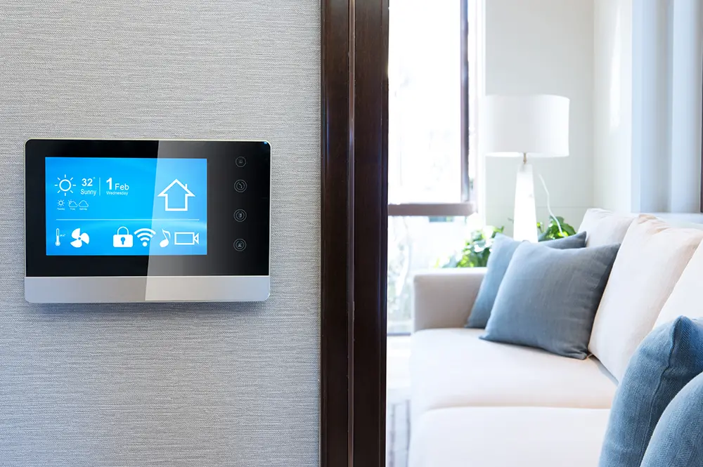 Smart home stock image