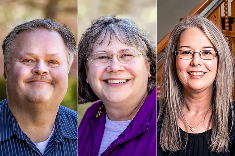 Thomas Bedwell, Terri Gitler, and Lana Holben