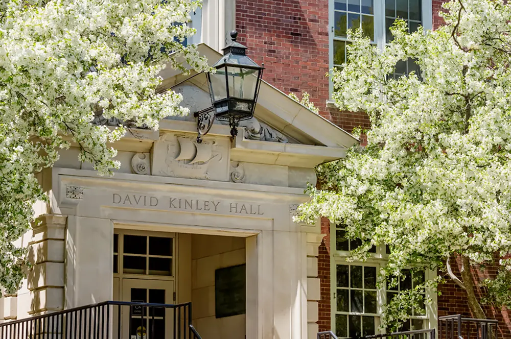 Exterior of David Kinley Hall